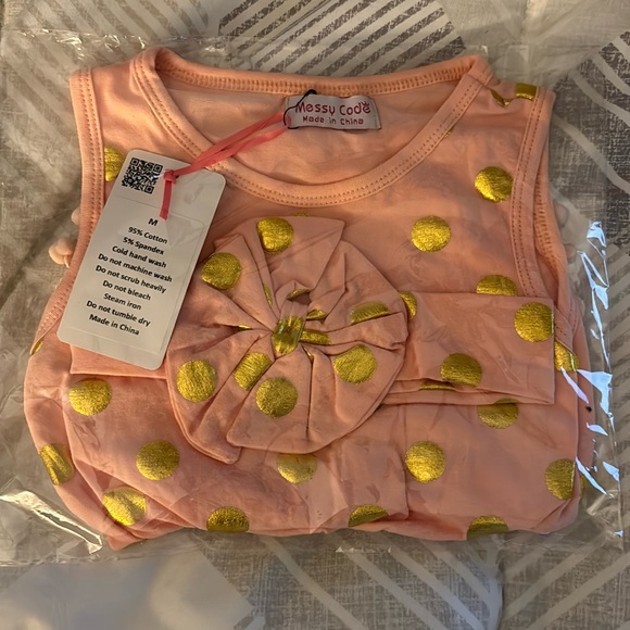 Infant romper/ headband - Picture 2 of 2